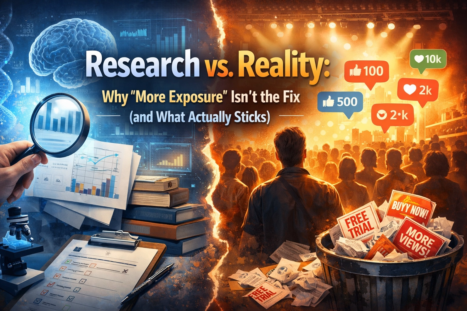 Research vs. Reality: Why "More Exposure" Isn't the Fix (and What Actually Sticks)