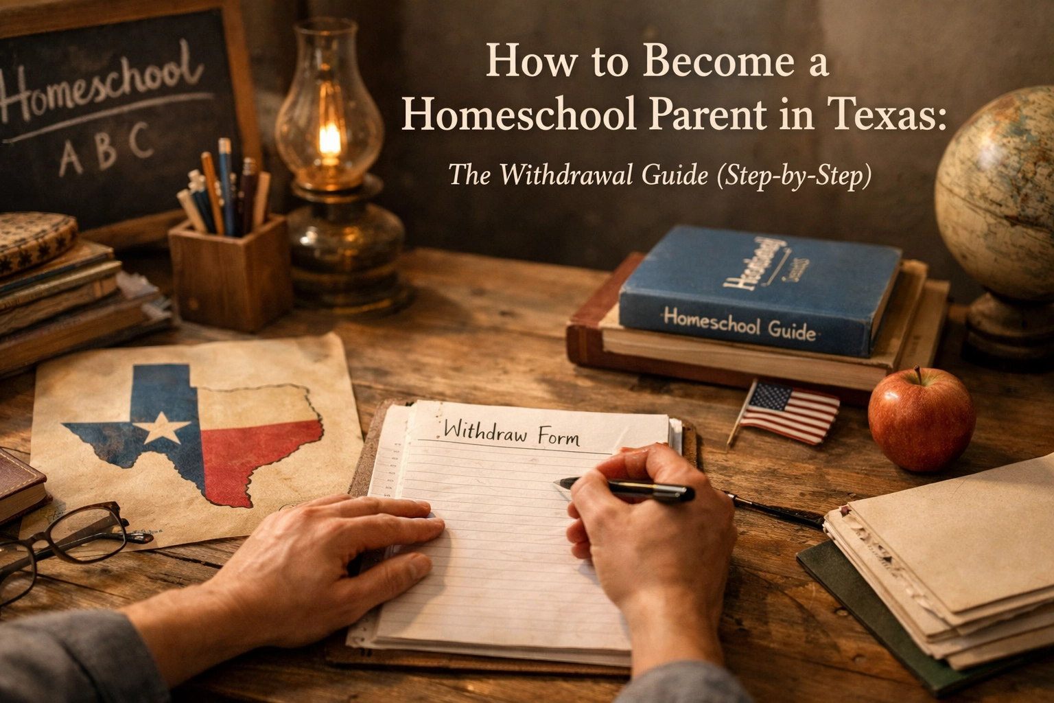 How to Become a Homeschool Parent in Texas: The Withdrawal Guide (Step-by-Step)